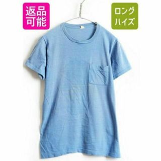 好雰囲気 70's ビンテージ ■ SEARS クルーネック ポケット付き 半袖(Tシャツ/カットソー(半袖/袖なし))