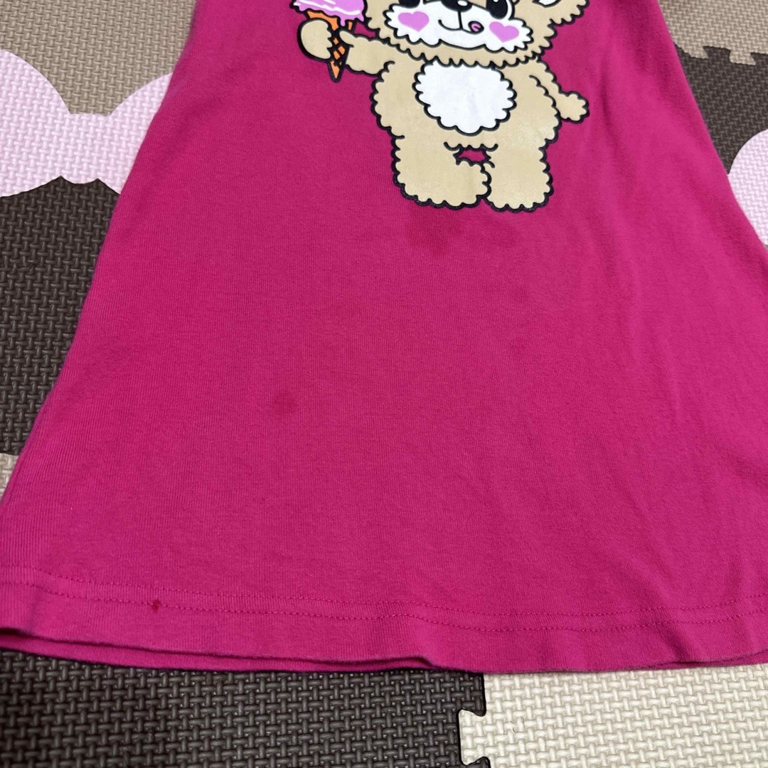 アースマジック  Tシャツワンピ キッズ/ベビー/マタニティのキッズ服女の子用(90cm~)(ワンピース)の商品写真