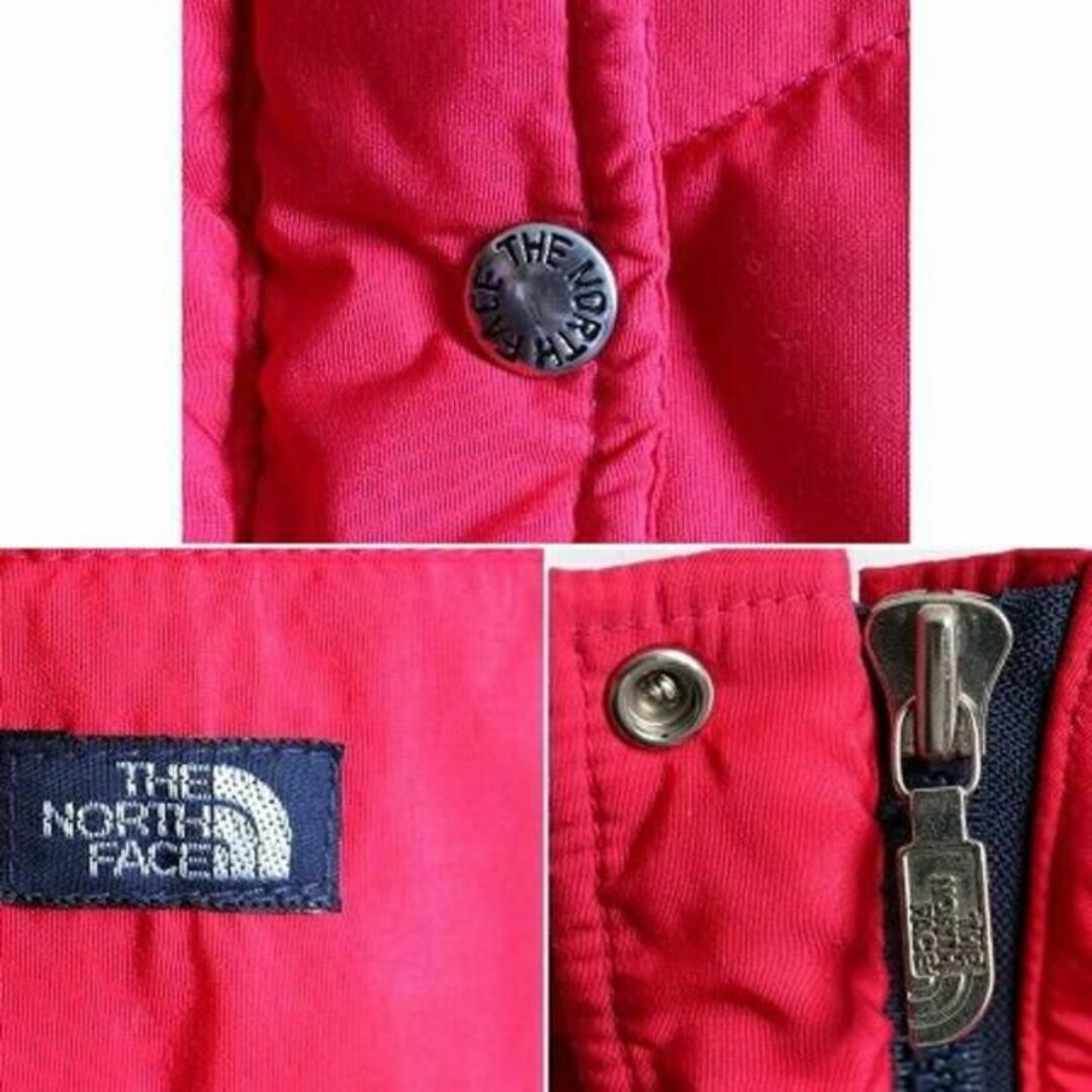THE NORTH FACE(ザノースフェイス)の80's 紺タグ USA製 ■ ノースフェイス フルジップ 中綿 ナイロン ジャ メンズのジャケット/アウター(ダッフルコート)の商品写真