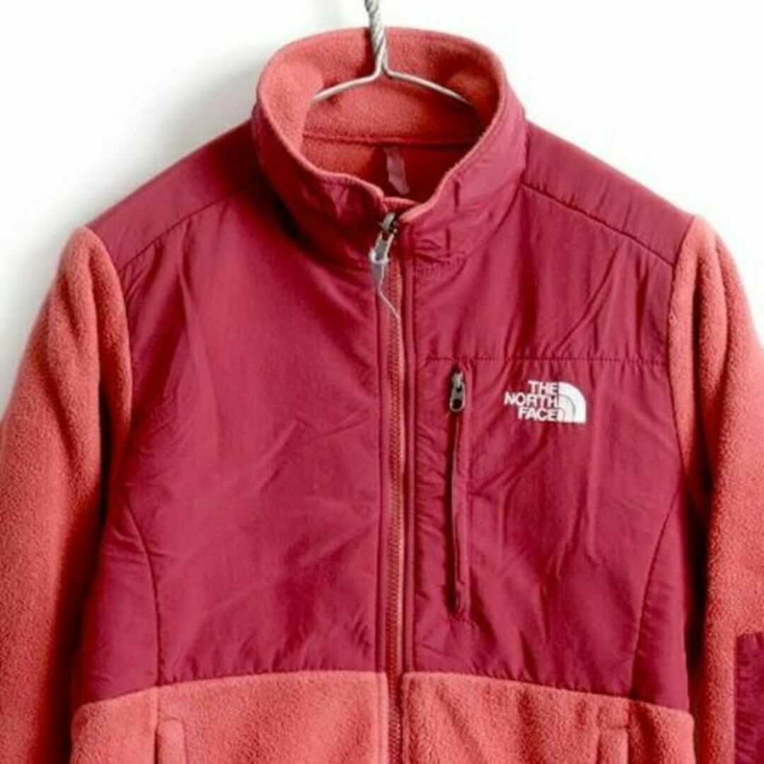 THE NORTH FACE(ザノースフェイス)の希少サイズ S ■ ノースフェイス フルジップ フリース ナイロン 切替 デナリ レディースのジャケット/アウター(ロングコート)の商品写真