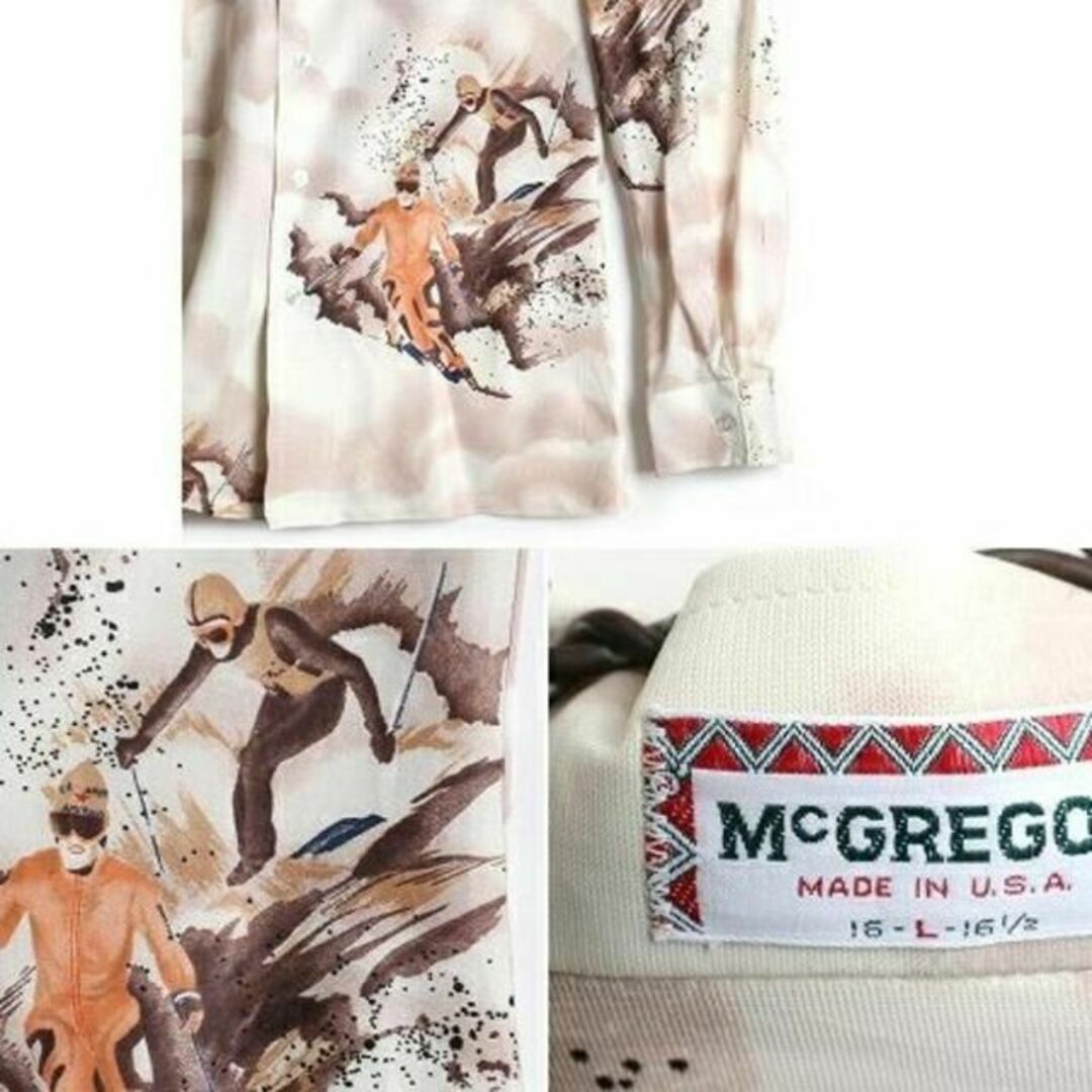 McGREGOR(マックレガー)の70's USA製 ビンテージ ■ McGREGOR マクレガー スキーヤー プ メンズのトップス(シャツ)の商品写真