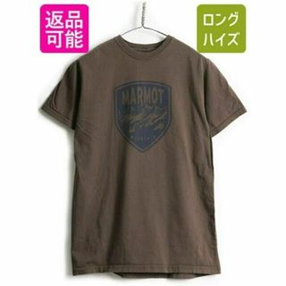 マーモット(MARMOT)の■ Marmot マーモット オーガニック コットン ロゴ プリント 半袖 Tシ(Tシャツ/カットソー(半袖/袖なし))