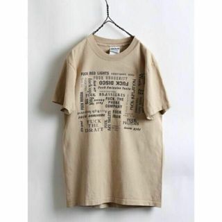 ギルタン(GILDAN)の90s 希少サイズS ★ GILDAN ギルダン ヘビー オンス メッセージ プ(Tシャツ/カットソー(半袖/袖なし))