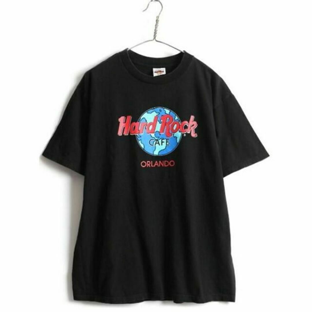 Hard Rock CAFE - 90's USA製 人気 黒 □ ハードロックカフェ ORLANDO