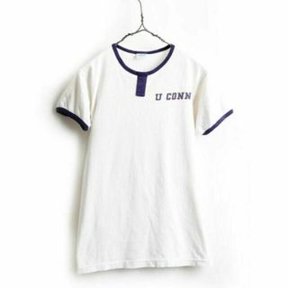 チャンピオン(Champion)の70's ビンテージ USA製 希少サイズ S ★ Champion チャンピオ(Tシャツ/カットソー(半袖/袖なし))