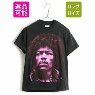 90's USA製 人気 黒 ★ jimi Hendrix ジミ ヘンドリックス(Tシャツ/カットソー(半袖/袖なし))