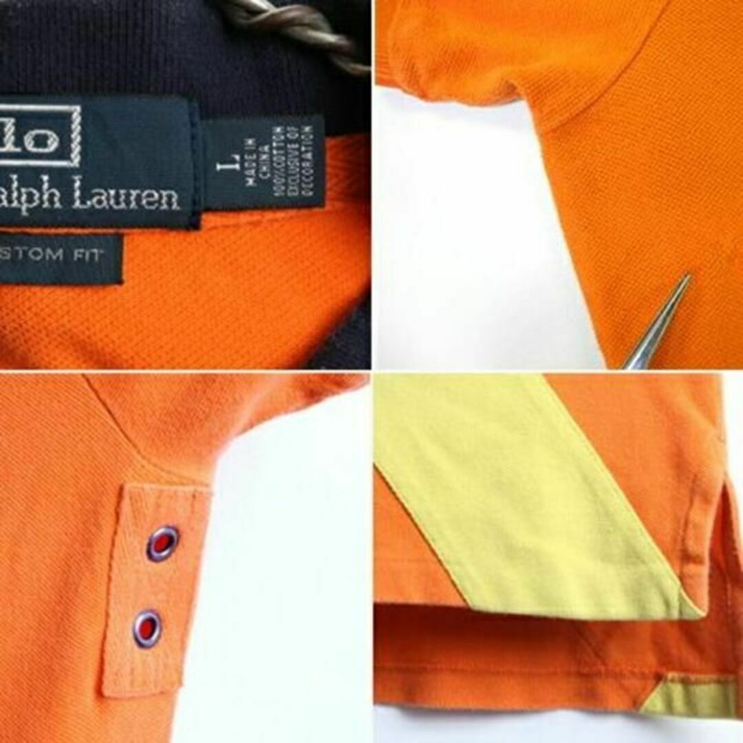 Ralph Lauren(ラルフローレン)のミドルポニー ■ POLO ポロ ラルフローレ ラガー タイプ  鹿の子 半袖  メンズのトップス(ポロシャツ)の商品写真