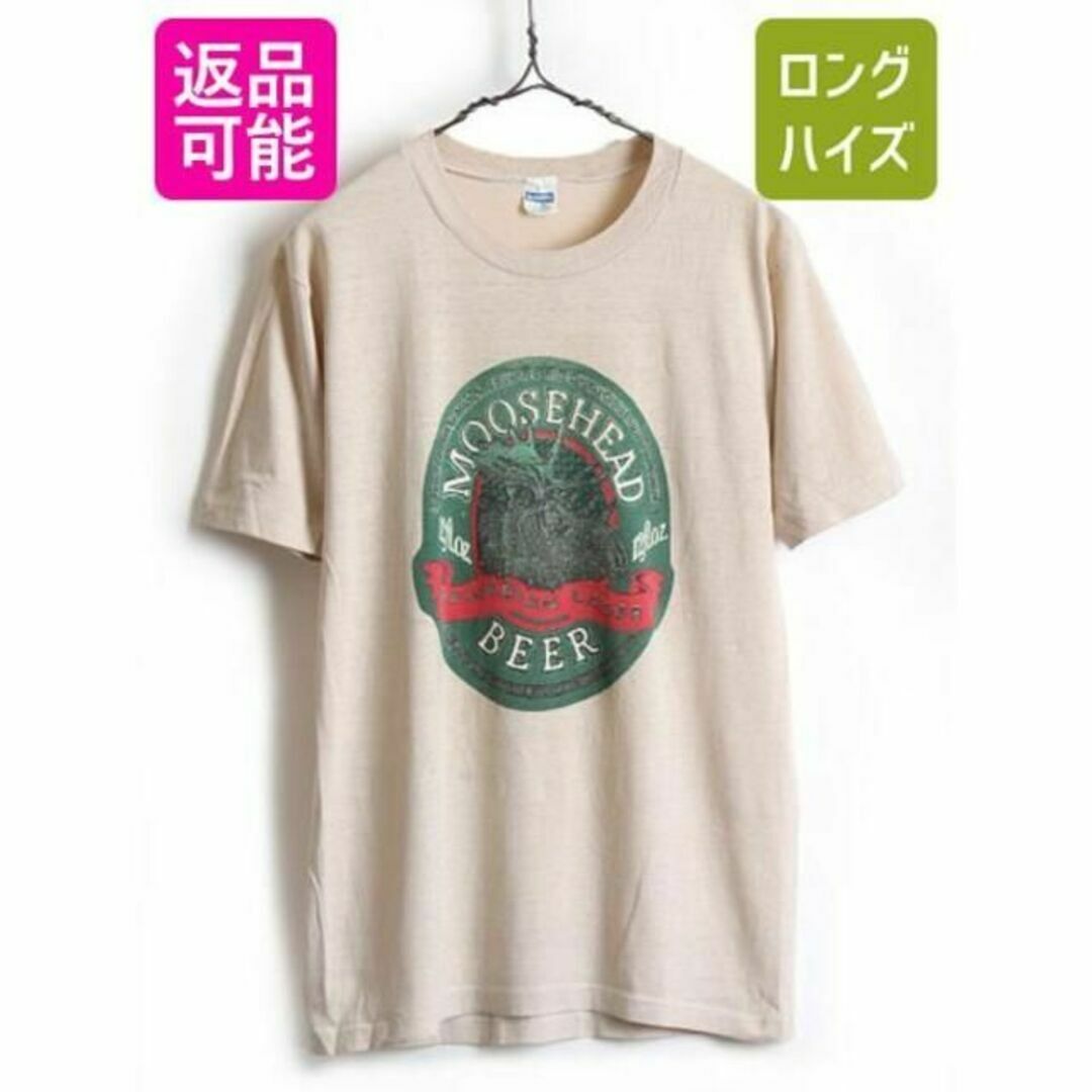 80's USA製 ビンテージ ■ MOOSEHEAD ムースヘッド ロゴ プリ39sUSA製ビンテージ