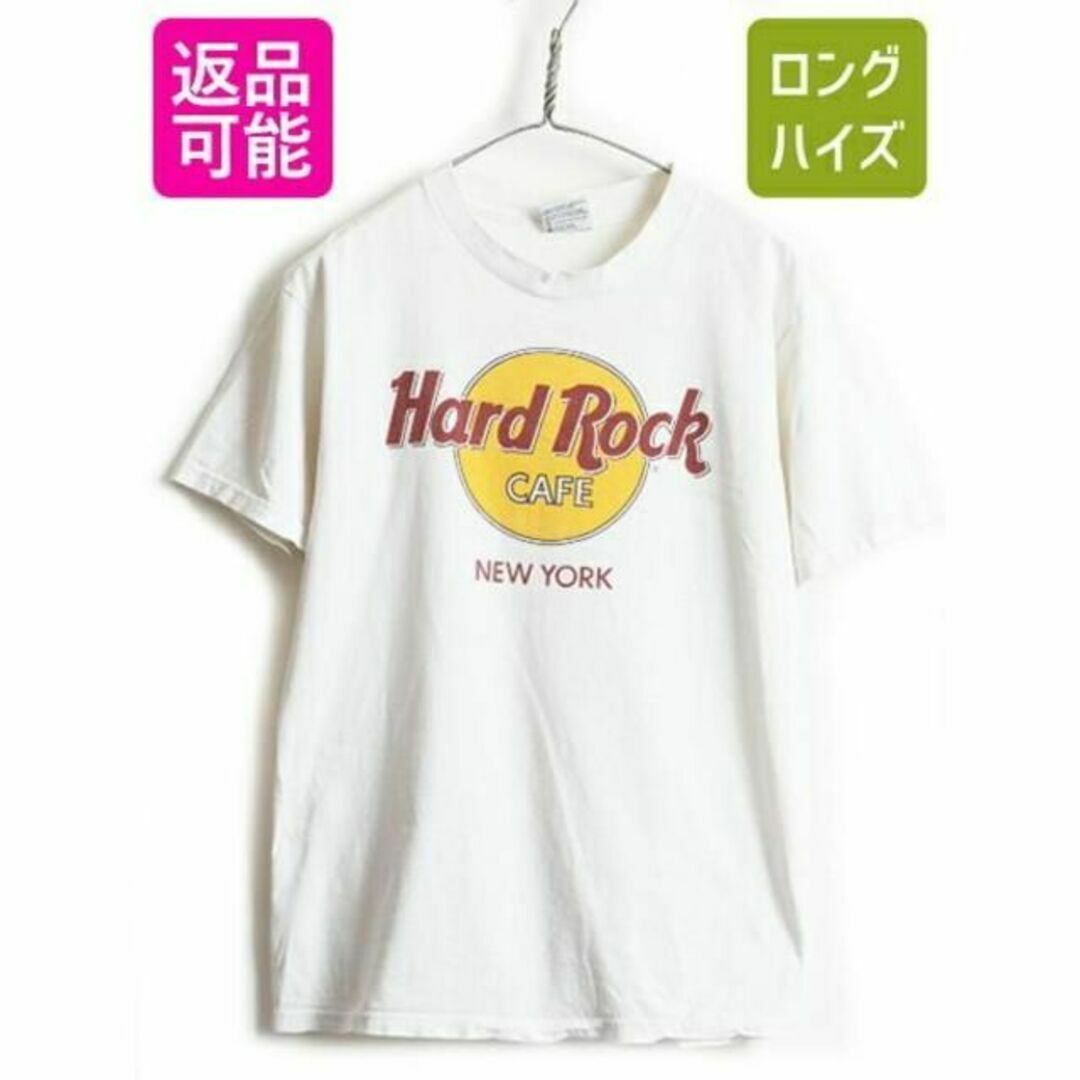 Hard Rock CAFE(ハードロックカフェ)の90's USA製 希少サイズ S ■ ハードロックカフェ NEW YORK プ メンズのトップス(Tシャツ/カットソー(半袖/袖なし))の商品写真