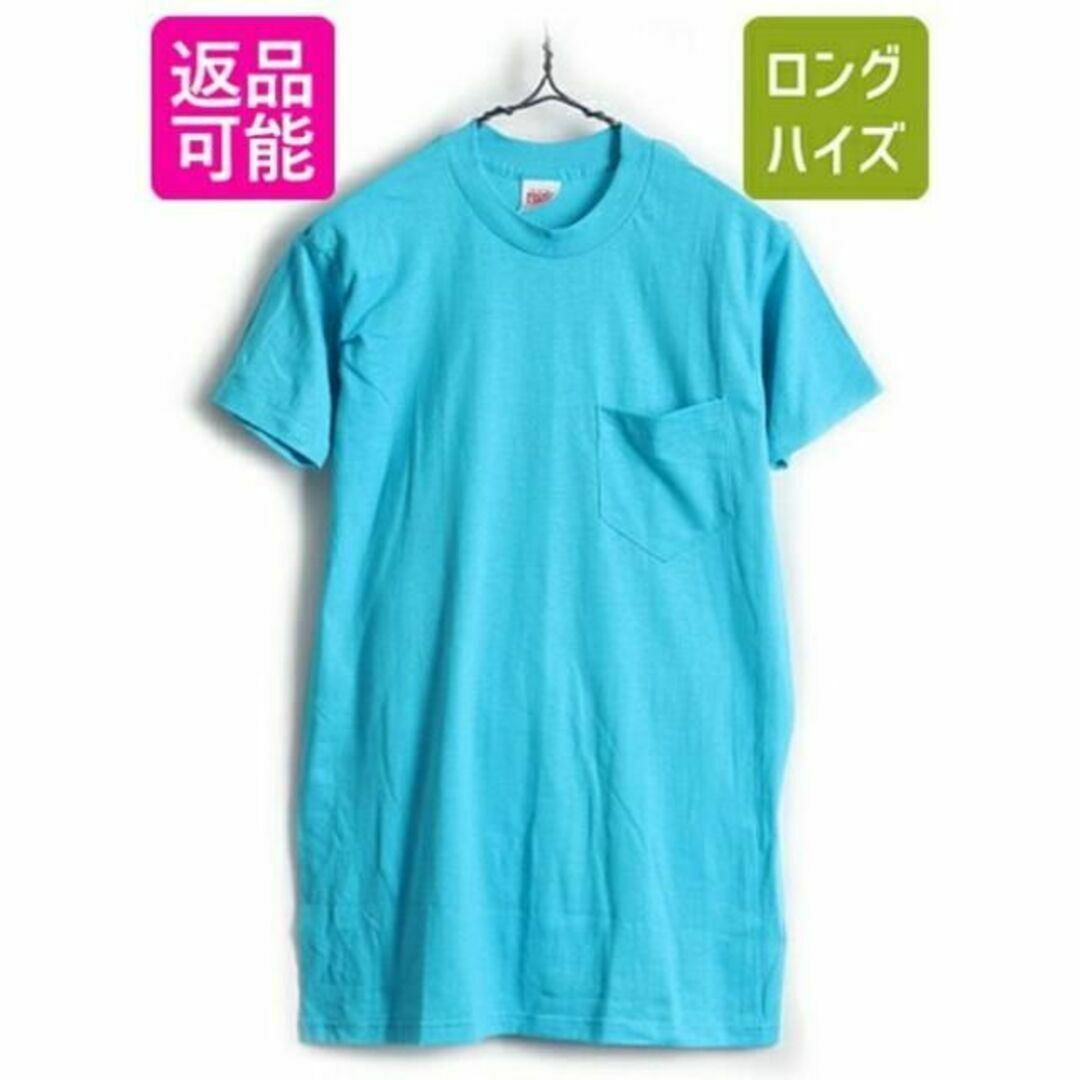 デッドストック 80s ビンテージ USA製 ■ ポケット付き 半袖 Tシャツメンズ