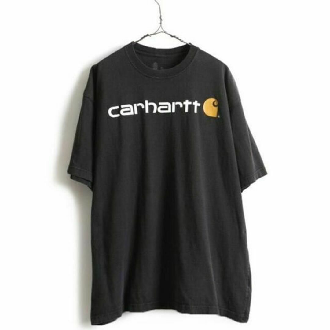 【即完売モデル】カーハート☆ビッグロゴ　定番カラー　半袖Tシャツ　人気デザイン