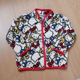 ハローキティ(ハローキティ)のキティちゃん　フリース　SIZE80　ベビー服(ジャケット/コート)