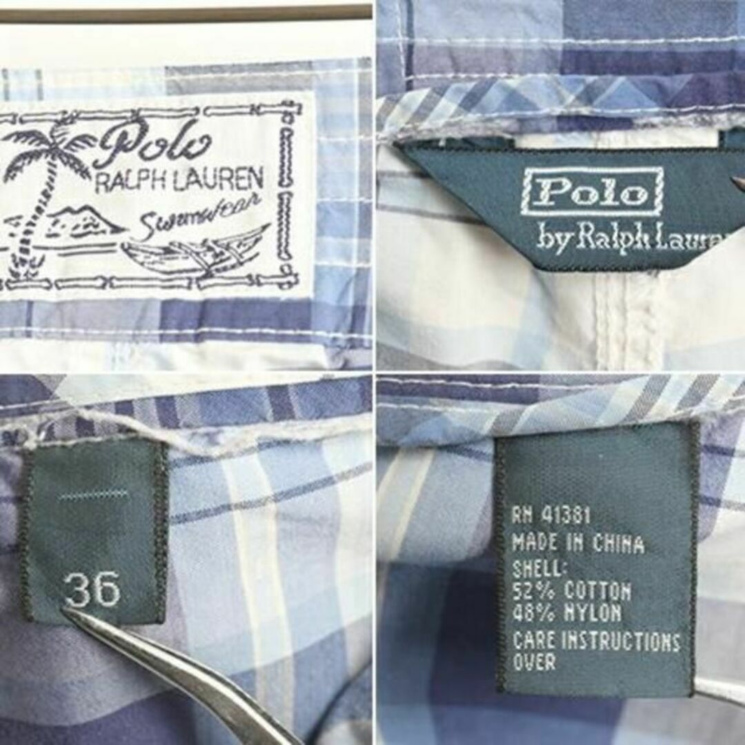 Ralph Lauren(ラルフローレン)の■ POLO ポロ ラルフローレン チェック ボード ショーツ ショートパンツ  メンズのパンツ(ワークパンツ/カーゴパンツ)の商品写真