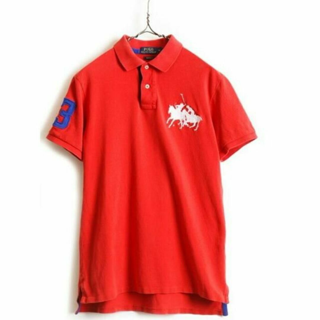 ダブルポニー ■ POLO ポロ ラルフローレン 鹿の子 半袖 ポロシャツ (