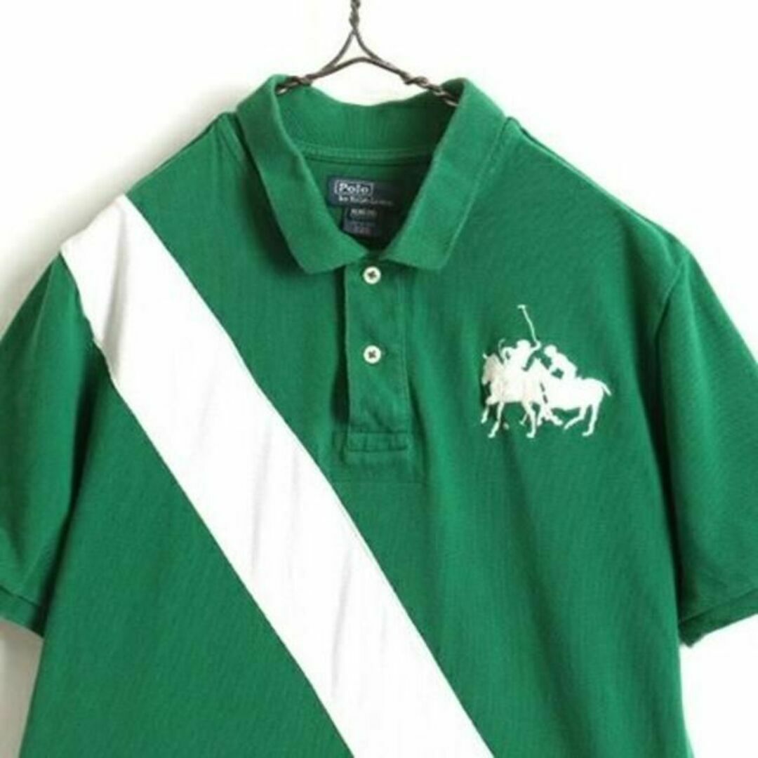 Ralph Lauren(ラルフローレン)のボーイズ XL メンズ S 程 ダブルポニー ■ POLO ポロ ラルフローレン メンズのトップス(ポロシャツ)の商品写真