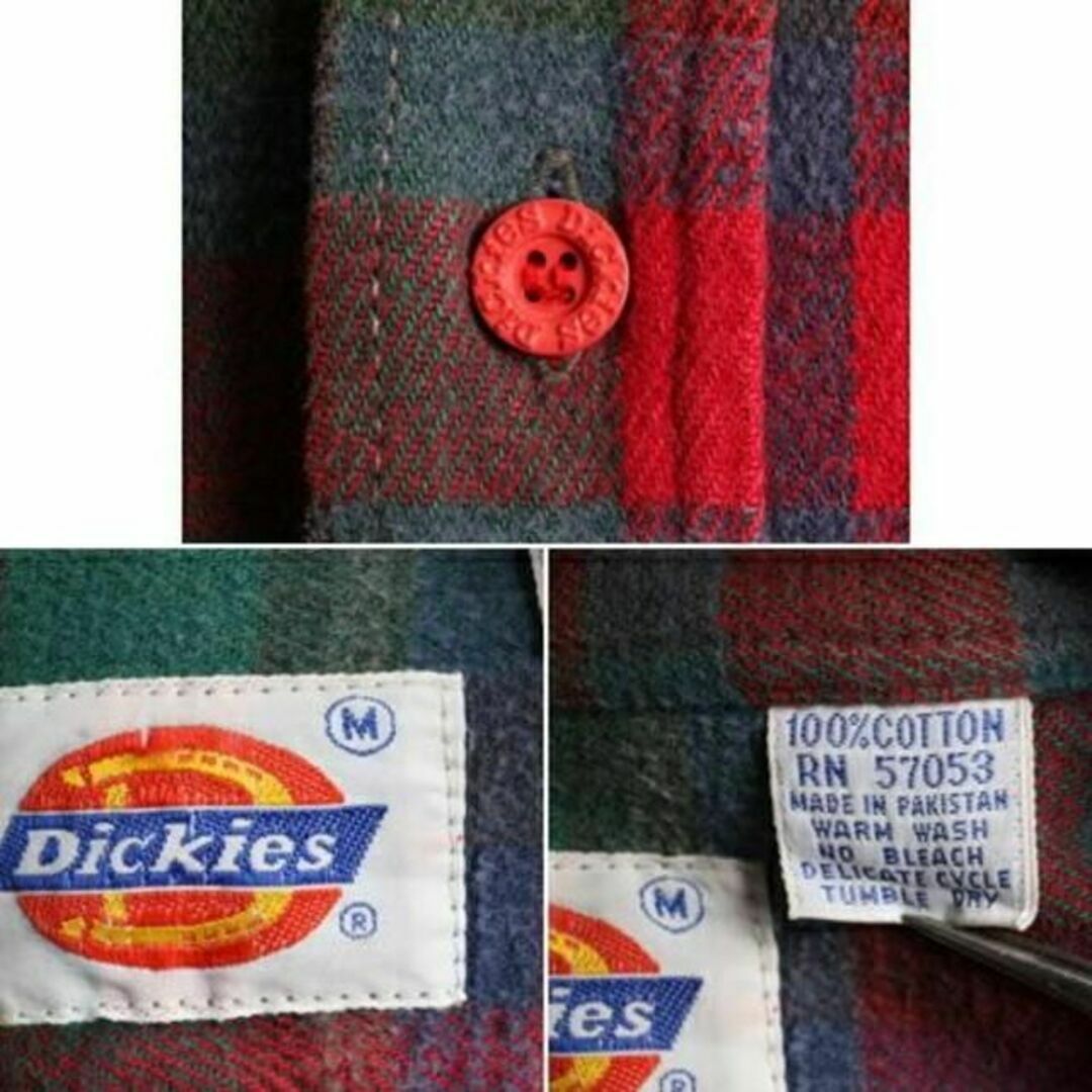 Dickies(ディッキーズ)の70s 80s ビンテージ ■ Dickies ディッキーズ チェック 長袖 ヘ メンズのトップス(シャツ)の商品写真