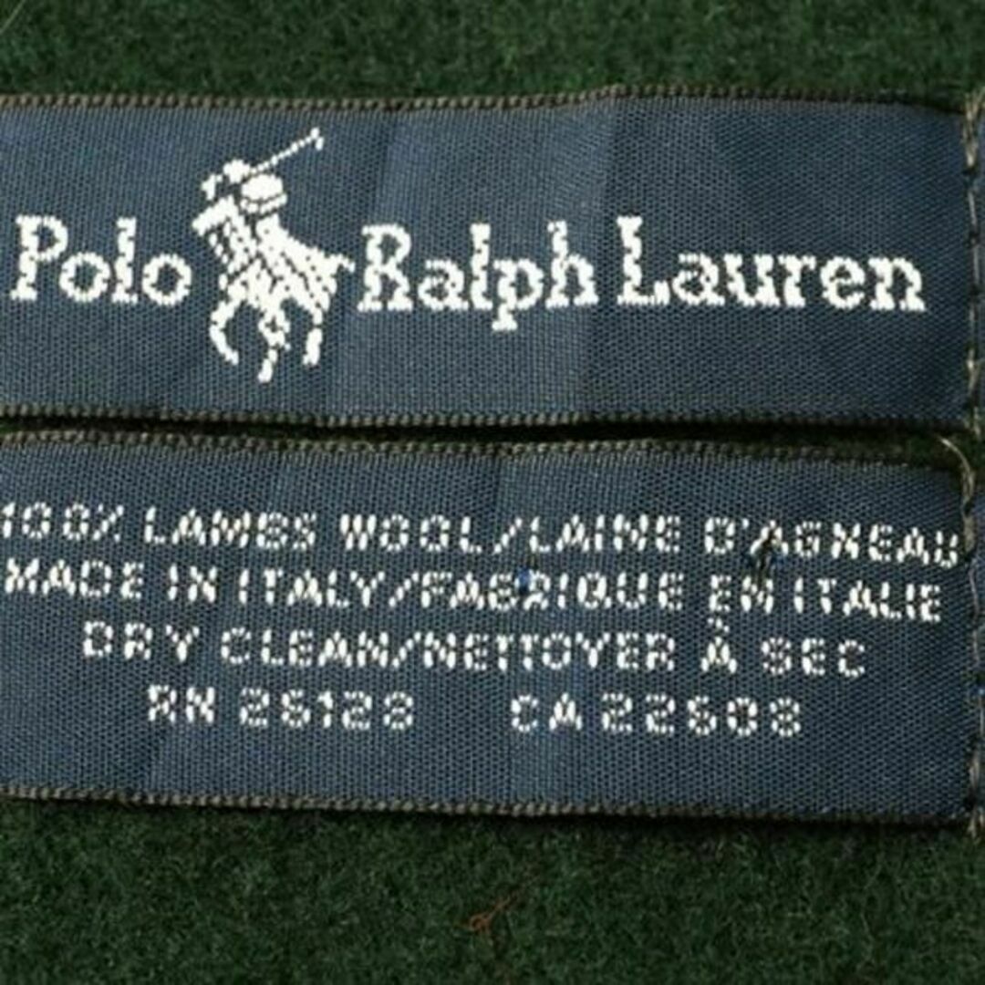 Ralph Lauren(ラルフローレン)のビックポニー イタリア製 ■ POLO ポロ ラルフローレン フリンジ付き ラム メンズのファッション小物(マフラー)の商品写真