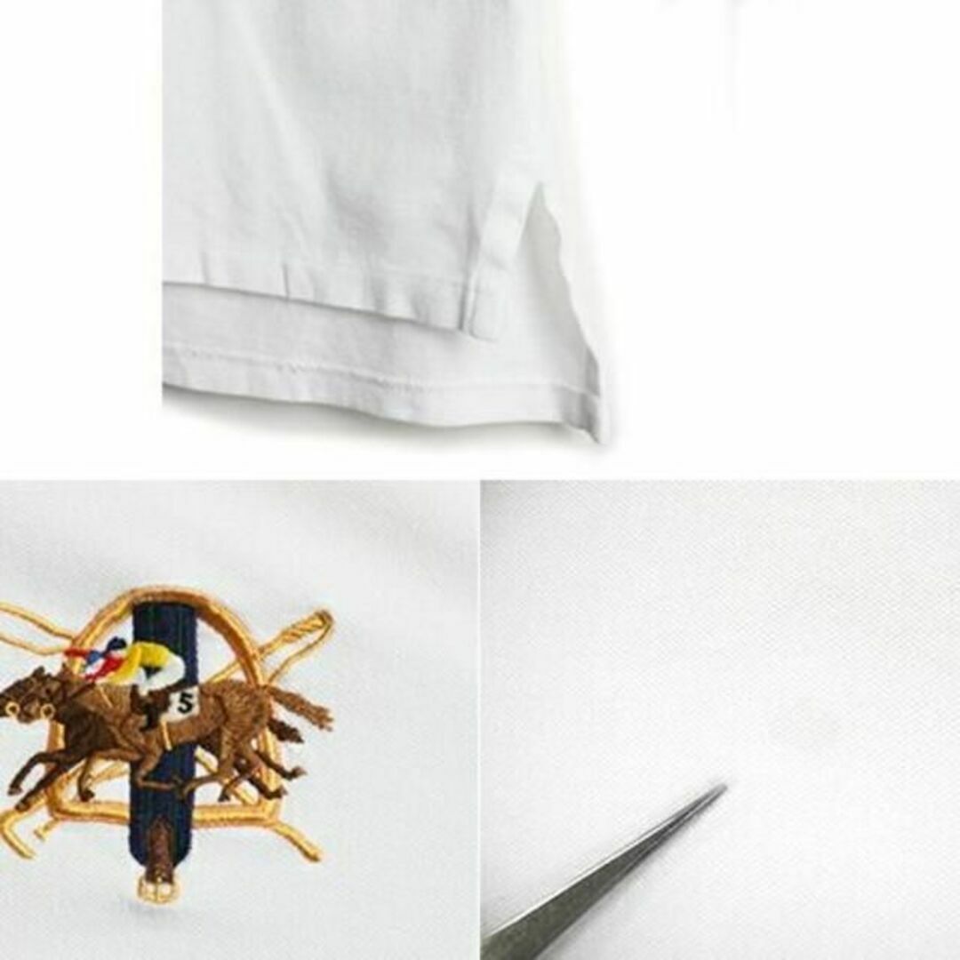 ダブルポニー ■ POLO ポロ ラルフローレン 鹿の子 半袖 ポロシャツ (