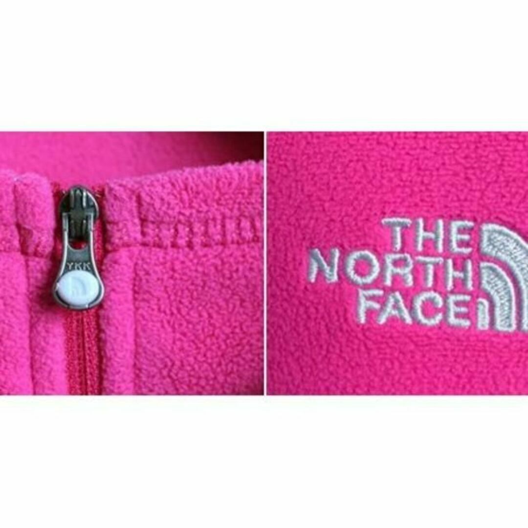 THE NORTH FACE(ザノースフェイス)のUS企画 希少サイズ XS ■ ノースフェイス ハイネック 長袖 フリース Tシ レディースのトップス(Tシャツ(半袖/袖なし))の商品写真