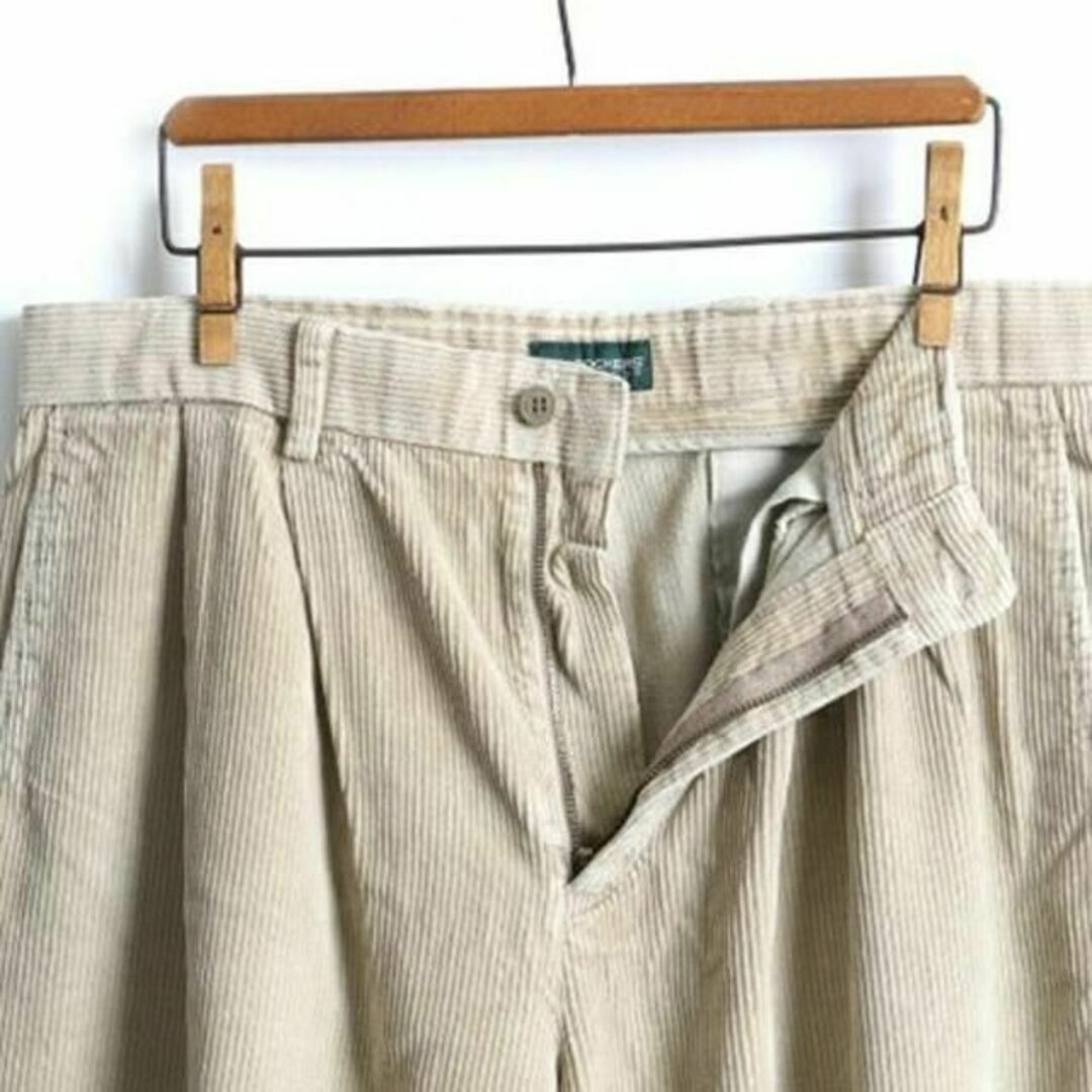 0000's オールド ■ DOCKERS 2タック 太畝 コーデュロイ パンツ (