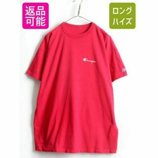 チャンピオン(Champion)の90s ■ チャンピオン ワンポイント ロゴ プリント 半袖 Tシャツ ( メン(Tシャツ/カットソー(半袖/袖なし))