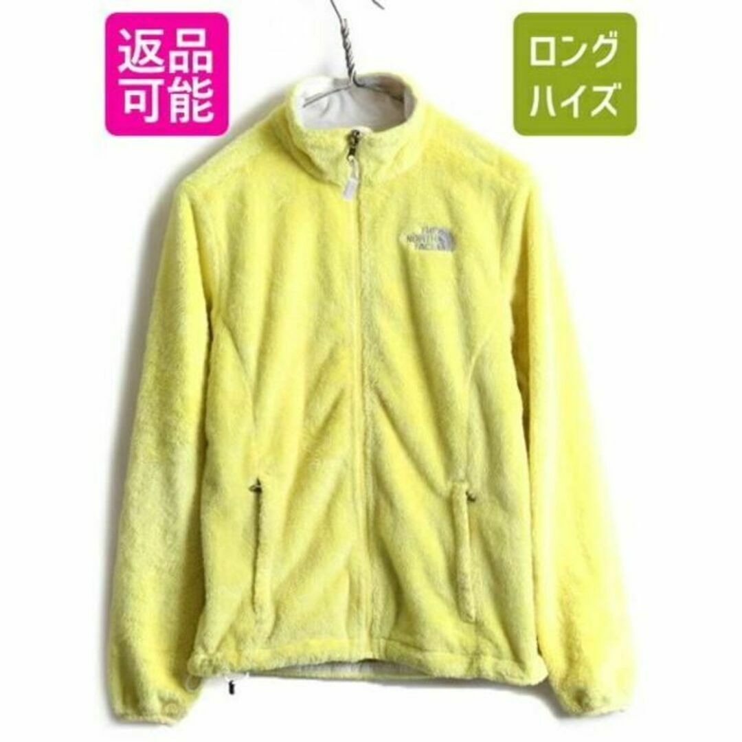 THE NORTH FACE(ザノースフェイス)の日本未発売 US企画 希少 S ■ ノースフェイス フルジップ 毛長 フリース  レディースのジャケット/アウター(ロングコート)の商品写真