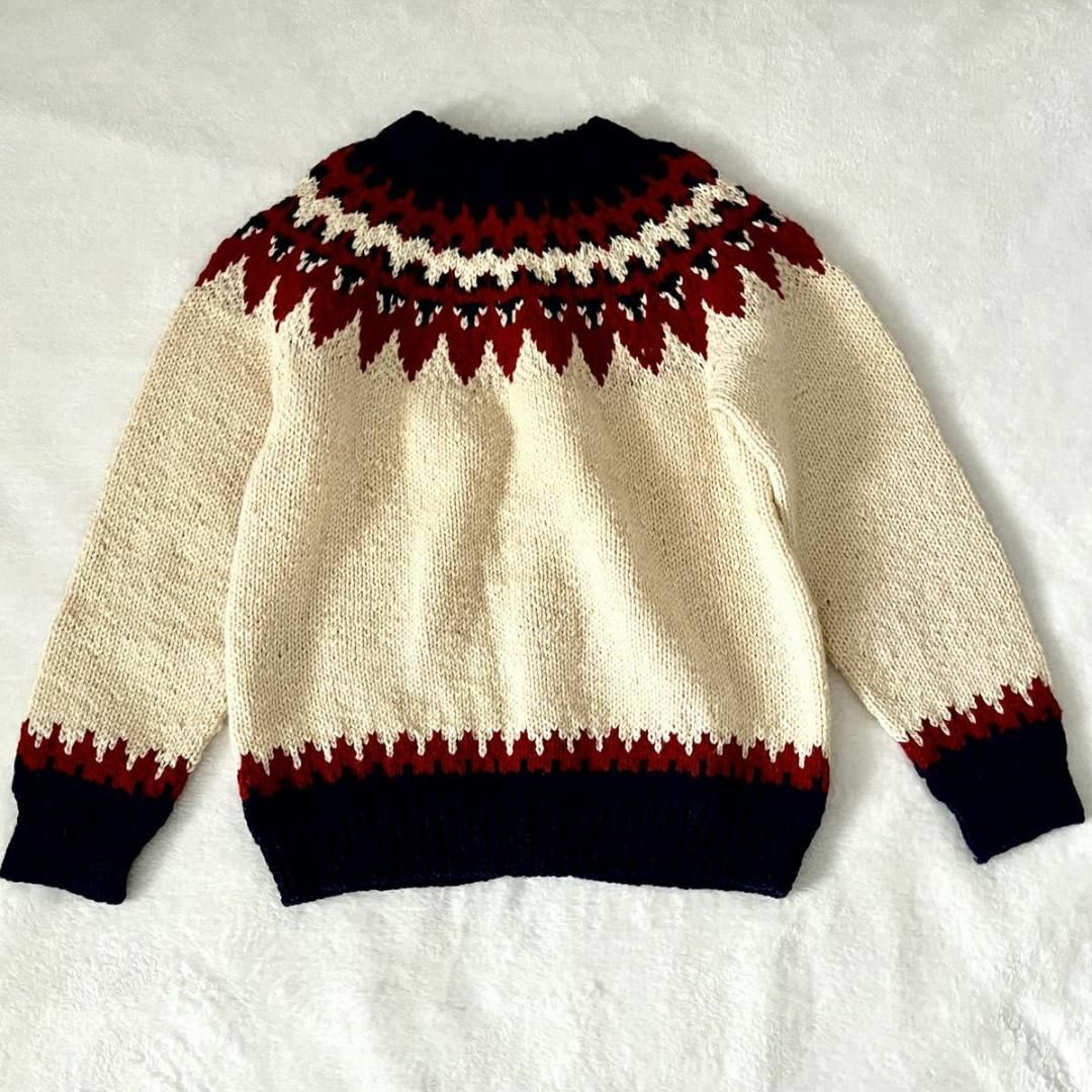 Canadian Sweater Company ハンドニットカーディガン M-