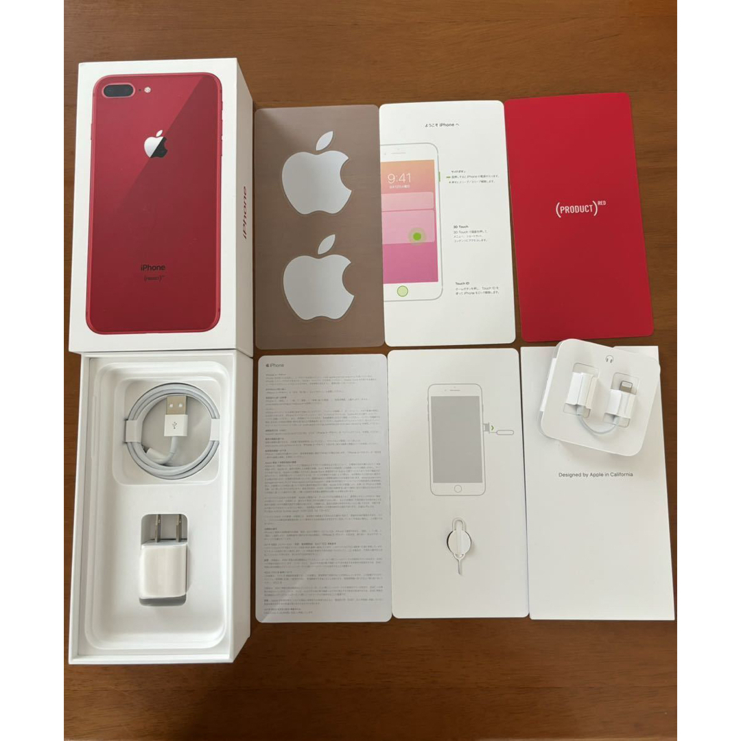 スマホ/家電/カメラiphone8 product red 256GB simフリー