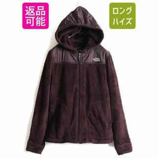 ザノースフェイス(THE NORTH FACE)のUS企画 ノースフェイス フリース パーカー ジャケット ジャンパー S 紫(ブルゾン)