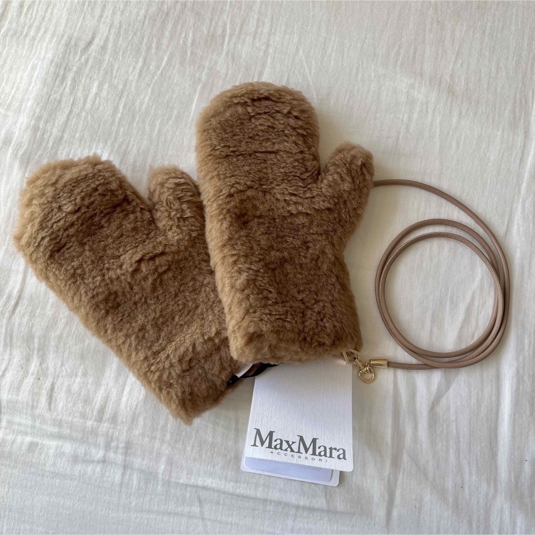 MAX MARA マックスマーラ  テディベアミトン Ombrat2 グローブ手袋