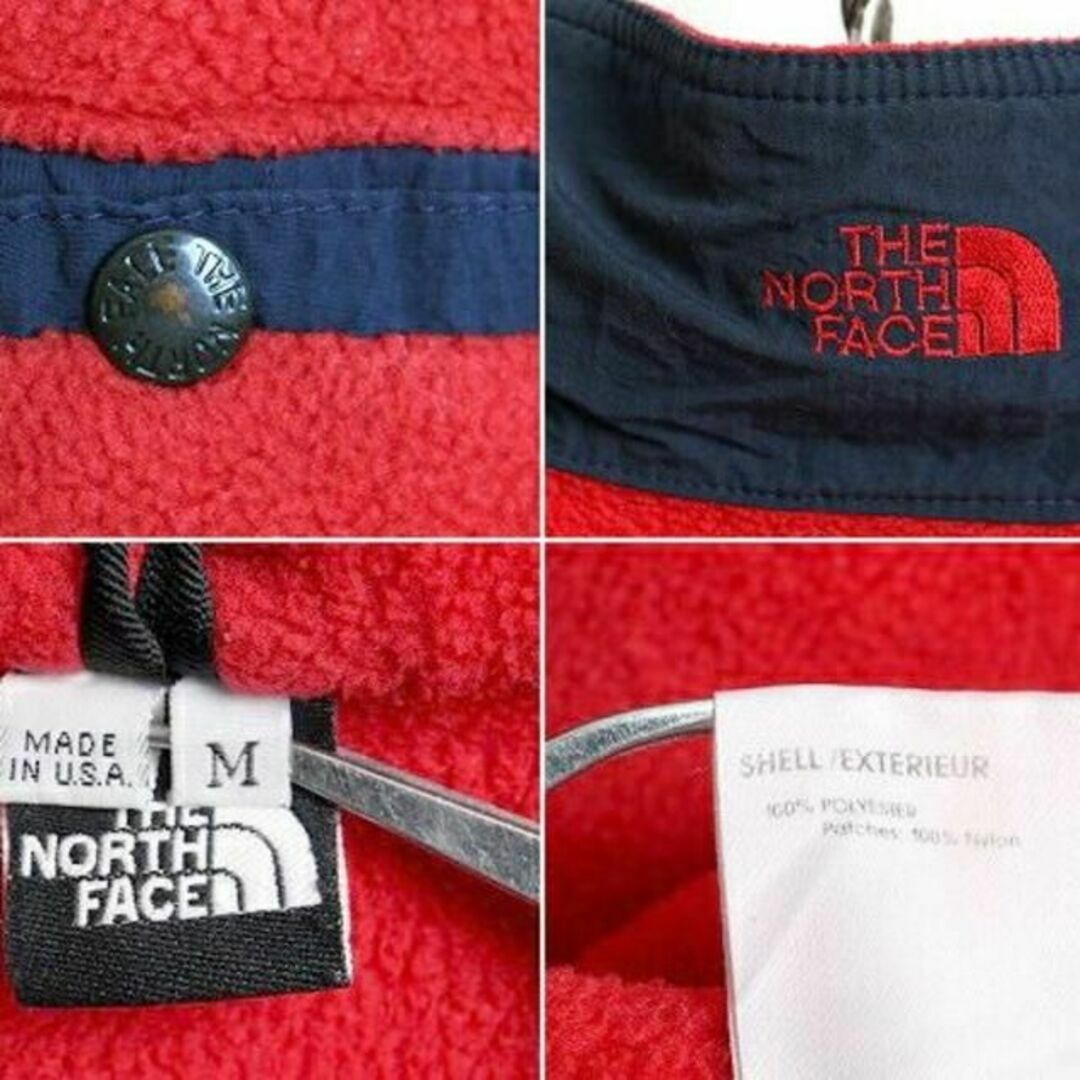 THE NORTH FACE(ザノースフェイス)の90s USA製 ■ ノースフェイス プルオーバー フリース ジャケット メンズ メンズのジャケット/アウター(その他)の商品写真