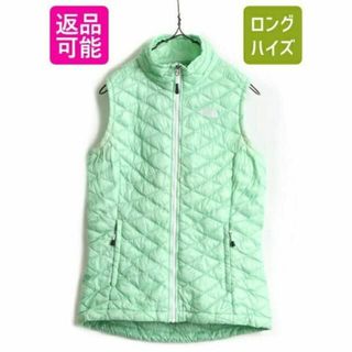 ザノースフェイス(THE NORTH FACE)のUS企画 希少サイズ S ■ ノースフェイス 中綿 キルティング ナイロン ベス(ベスト/ジレ)