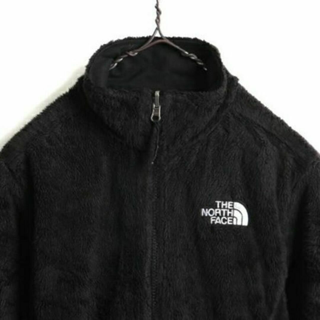 THE NORTH FACE(ザノースフェイス)のUS企画 希少サイズ S 人気 黒 ■ ノースフェイス フルジップ 毛長 フリー レディースのジャケット/アウター(ロングコート)の商品写真