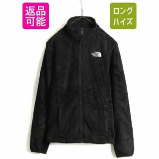 ザノースフェイス(THE NORTH FACE)のUS企画 希少サイズ S 人気 黒 ■ ノースフェイス フルジップ 毛長 フリー(ロングコート)