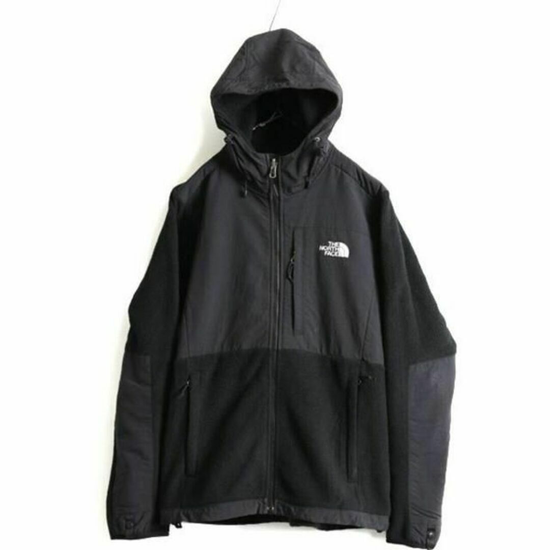 THE NORTH FACE(ザノースフェイス)の人気 黒 ■ ノースフェイス フード付き デナリ ジャケット ( レディース M レディースのジャケット/アウター(ロングコート)の商品写真