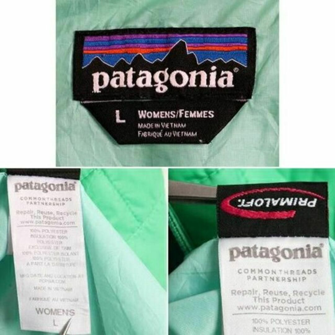 patagonia(パタゴニア)の14年製 ■ パタゴニア ナノ パフ ベスト ウィメンズ レディース L / P レディースのトップス(ベスト/ジレ)の商品写真