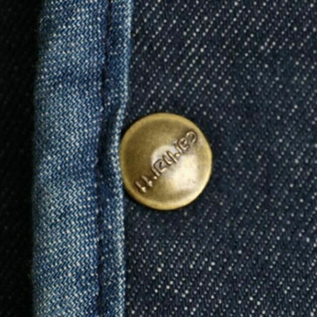 carhartt(カーハート)の濃紺 70s USA製 ■ カーハート 裏 ボア ライナー付き デニム ベスト  メンズのトップス(ベスト)の商品写真