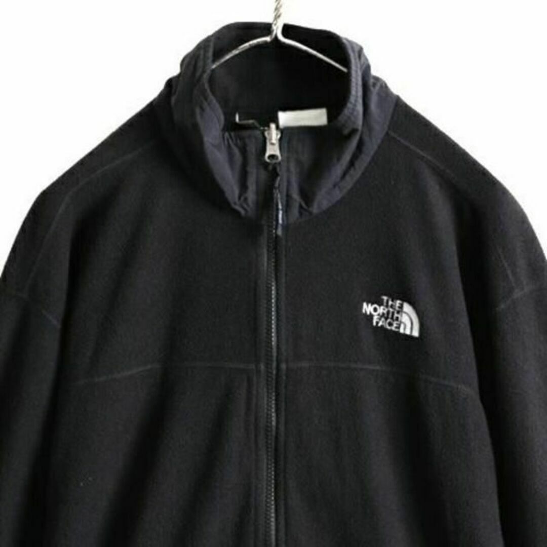 THE NORTH FACE - 90s USA製 人気 黒 □ ノースフェイス フルジップ