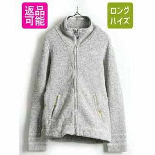 ザノースフェイス(THE NORTH FACE)の■ ノースフェイス セーター フリース ジャケット ( レディース M ) 古着(ロングコート)