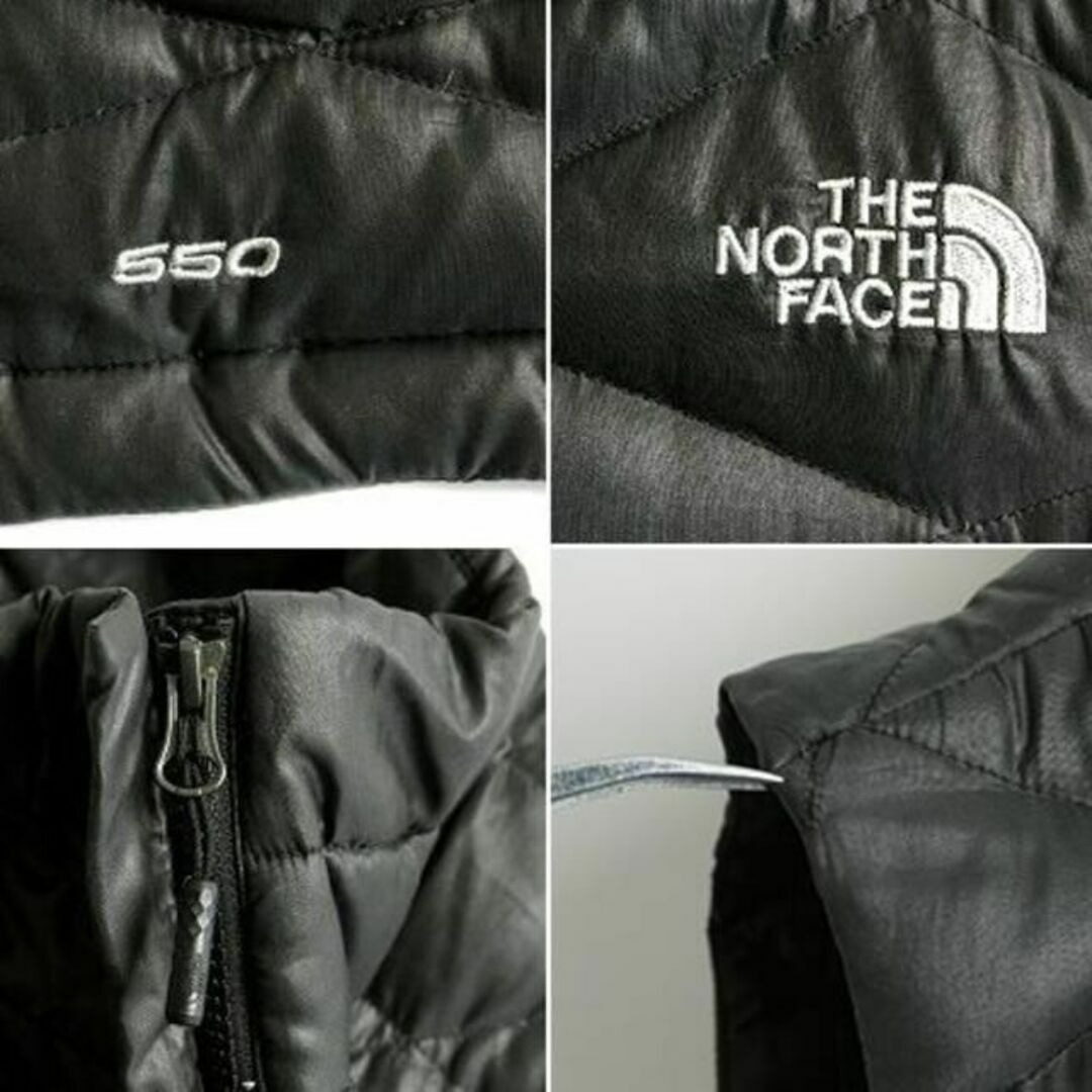 THE NORTH FACE(ザノースフェイス)のノースフェイス キルティング ナイロン ダウン ベスト レディース S 濃灰 レディースのジャケット/アウター(ダウンベスト)の商品写真