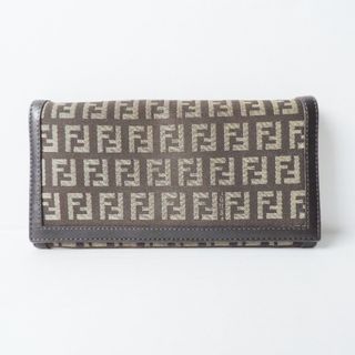 FENDI    長財布　ズッカズッキーノ　Wホック　＊購入前にコメントを希望