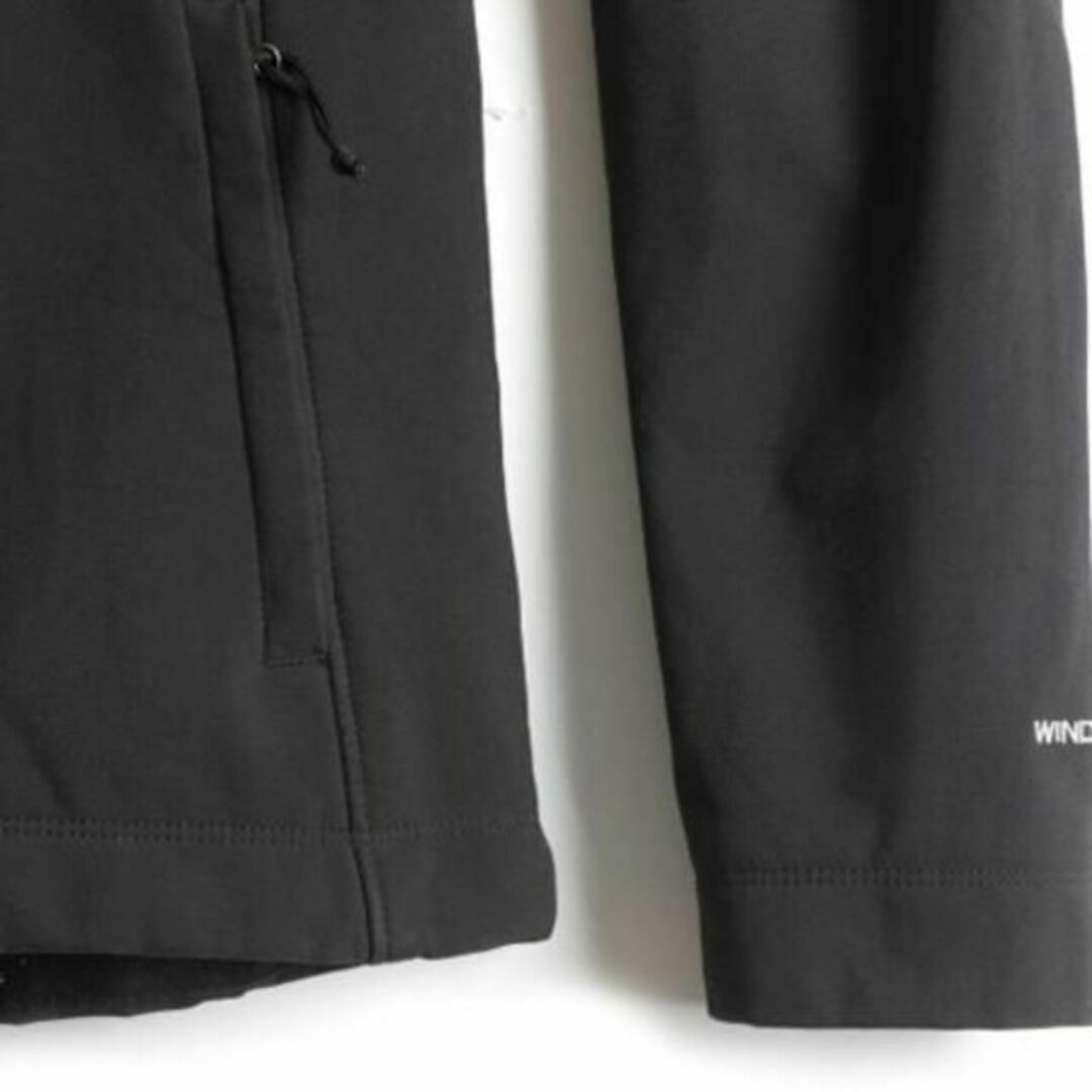 THE NORTH FACE(ザノースフェイス)のUS企画 ノースフェイス WIND WALL ソフトシェル ジャケット S 黒 レディースのジャケット/アウター(ブルゾン)の商品写真