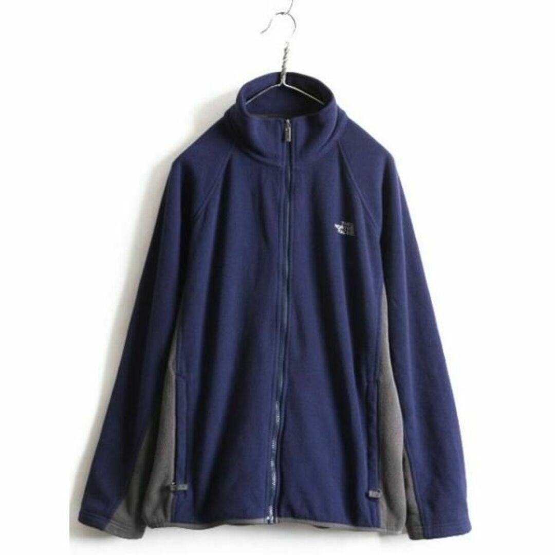 ★美品★ノースフェイス　フリース　紺　3XL　ジャケット　アウター