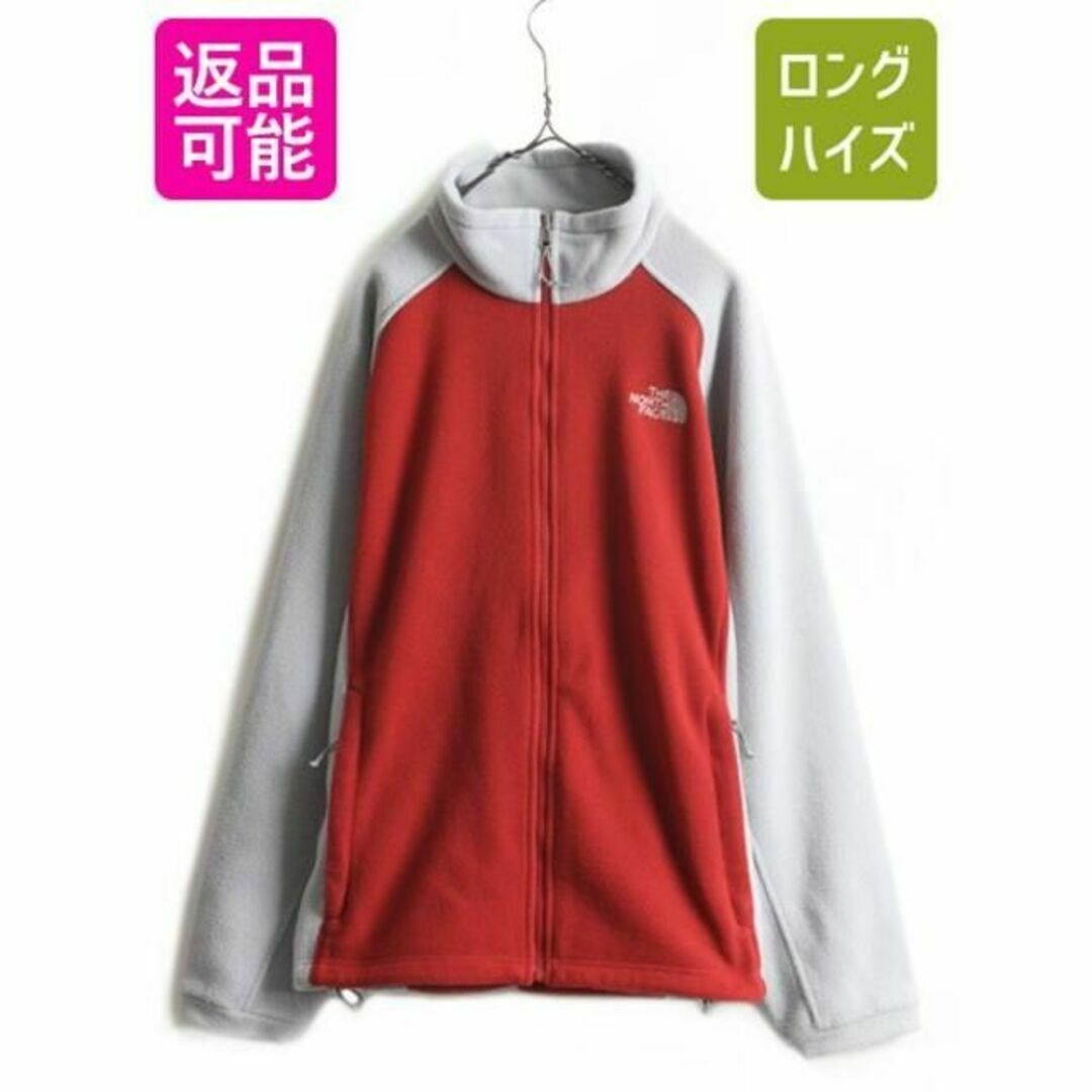 US企画 ノースフェイス フリース ジャケット L アウトドア 2トーン 古着-