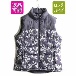 ノースフェイス(THE NORTH FACE) ダウンベスト(レディース)（花柄）の ...