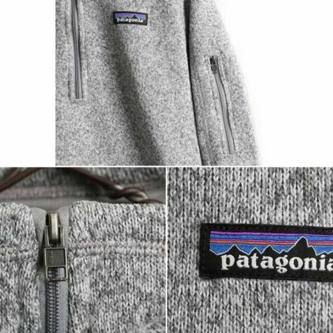 patagonia(パタゴニア)のパタゴニア ベターセーター 1/4 ジップネック S フリース ジャケット 灰 レディースのジャケット/アウター(ブルゾン)の商品写真