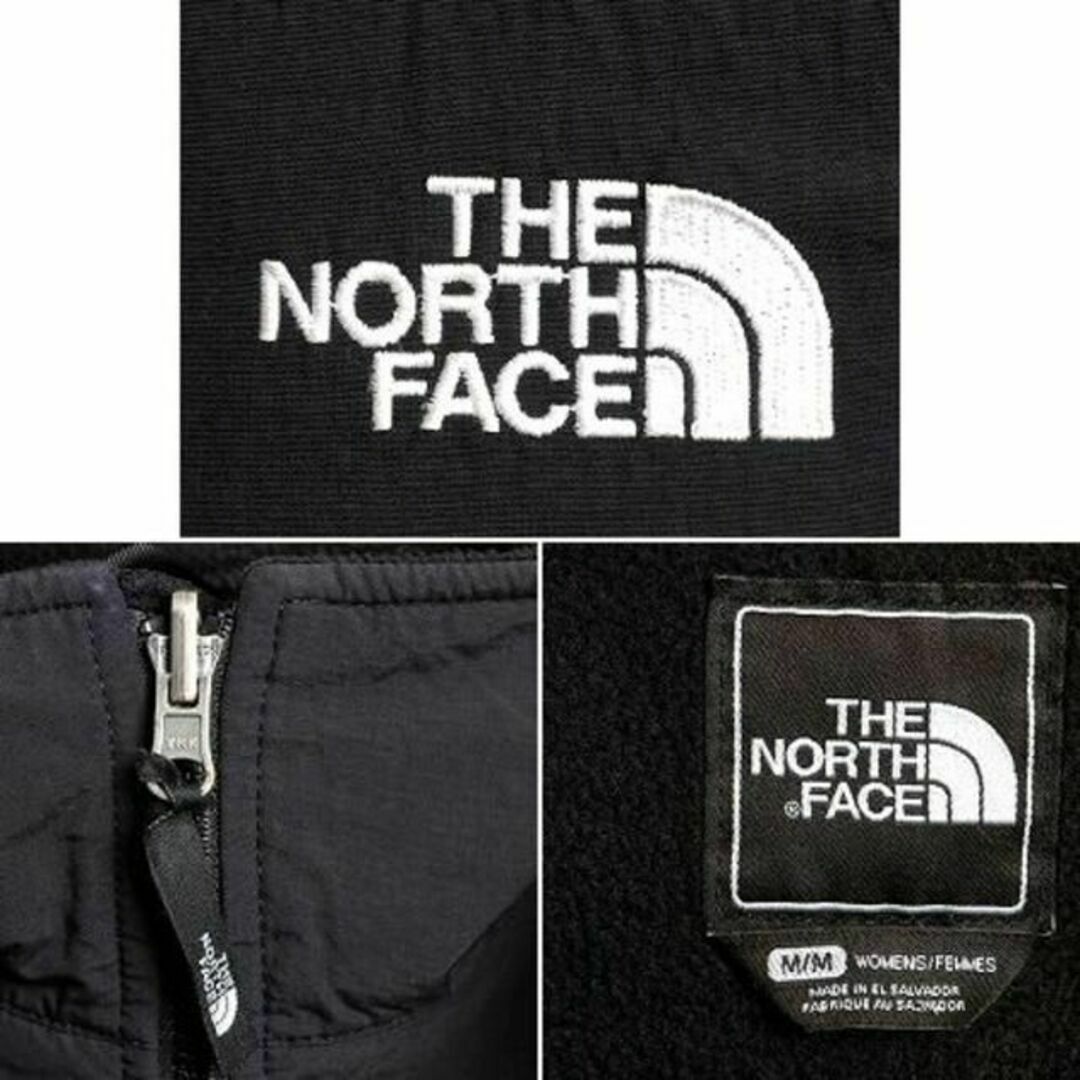 THE NORTH FACE(ザノースフェイス)のノースフェイス デナリ ジャケット M ジャンパー フリース アウトドア 黒 レディースのジャケット/アウター(ブルゾン)の商品写真