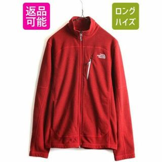 ザノースフェイス(THE NORTH FACE)のノースフェイス フルジップ フリース ジャケット S ジャンパー アウトドア 赤(ブルゾン)