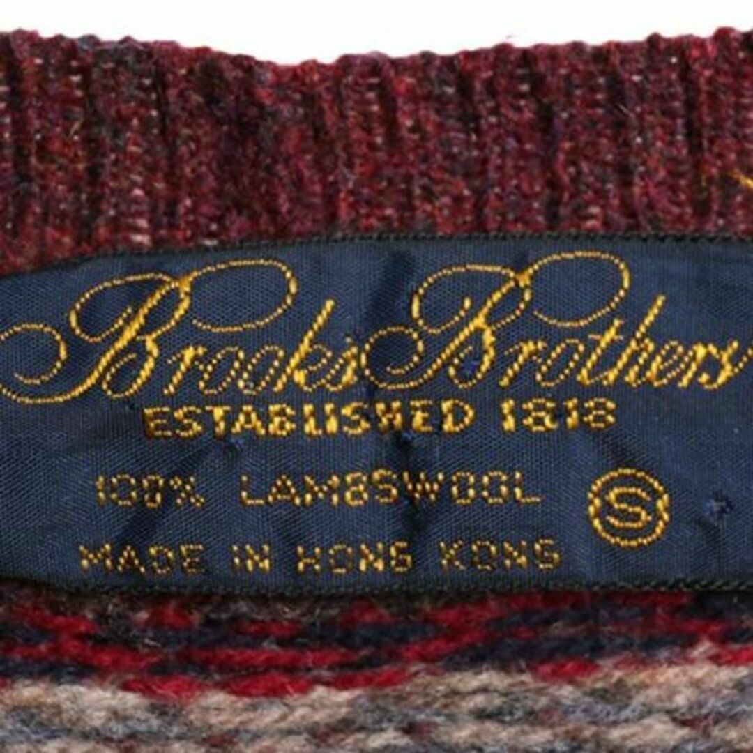 Brooks Brothers - 90年代 ブルックスブラザーズ フェアアイル 総柄