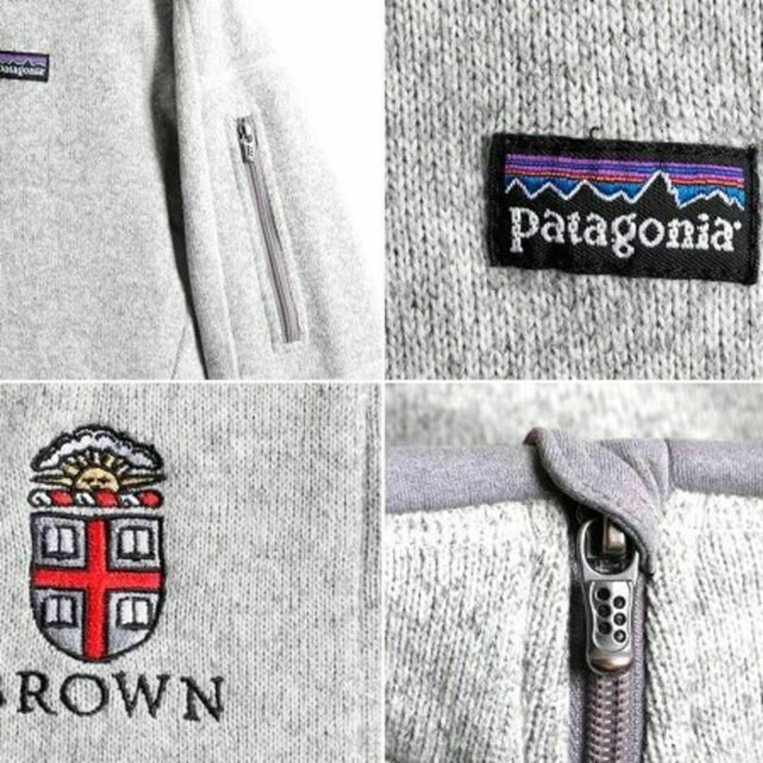 patagonia(パタゴニア)のパタゴニア ベターセーター ジャケット S フリース アウトドア ジャンパー 灰 レディースのジャケット/アウター(ブルゾン)の商品写真